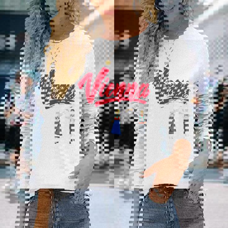 Elegance Ambiance ウィーン 長袖Tシャツ 彼女への贈り物