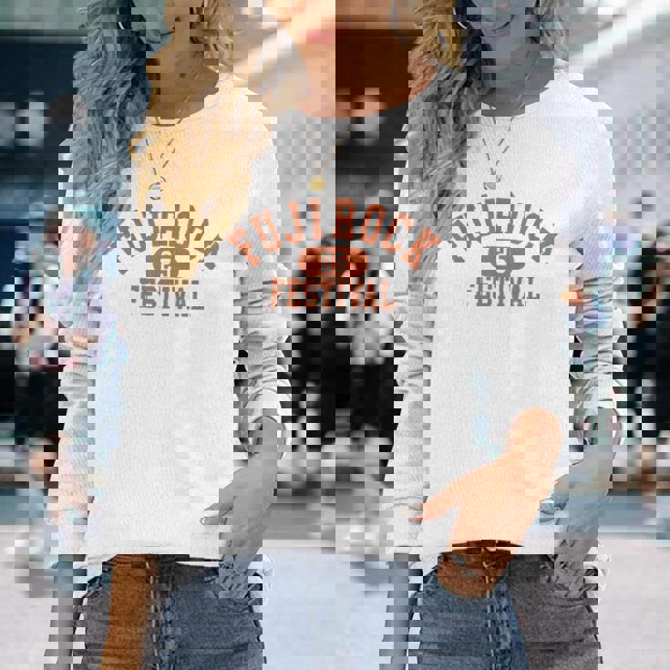 Fuji Rock 25 College Amazon Limited Color 長袖Tシャツ 彼女への贈り物