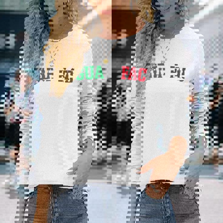 Guatafac ヒスパニック ラテン系アメリカ人 メキシコスラング 長袖tシャツ 長袖Tシャツ 彼女への贈り物