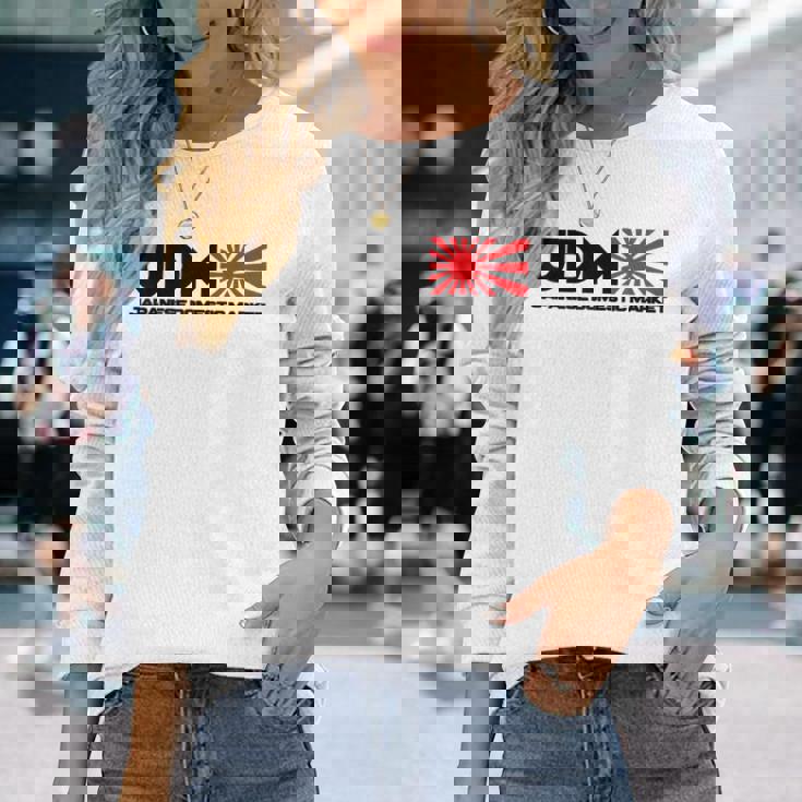 Jdmライジングサン 長袖Tシャツ 彼女への贈り物