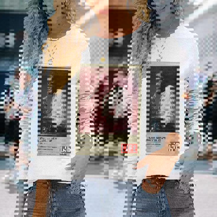 Life Picture Collection チャーリー パーカ ー ／ サックス（1） 長袖Tシャツ 彼女への贈り物