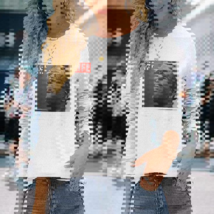 Life Picture Collection レイ チャールズ（1） 長袖Tシャツ 彼女への贈り物