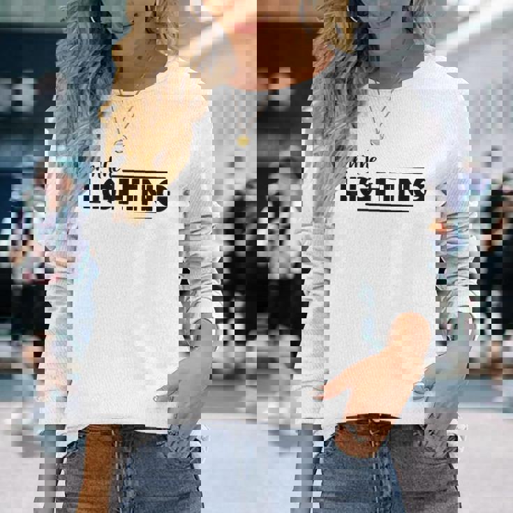 The Lightning The Thunder 面白いカップルマッチング 長袖Tシャツ 彼女への贈り物