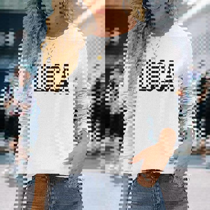 Luca 長袖Tシャツ 彼女への贈り物