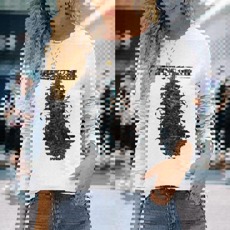 Meshuggah グラフィックデザインギフト Meshuggahファンへのメンズギフト。 長袖tシャツ 長袖Tシャツ 彼女への贈り物