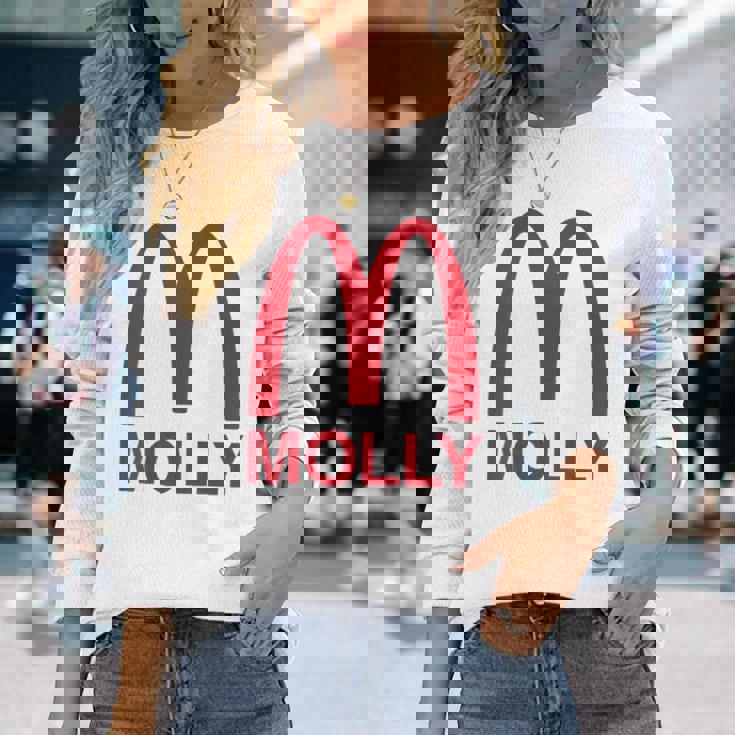 Molly Raveファッションedmtシャツ 長袖Tシャツ 彼女への贈り物