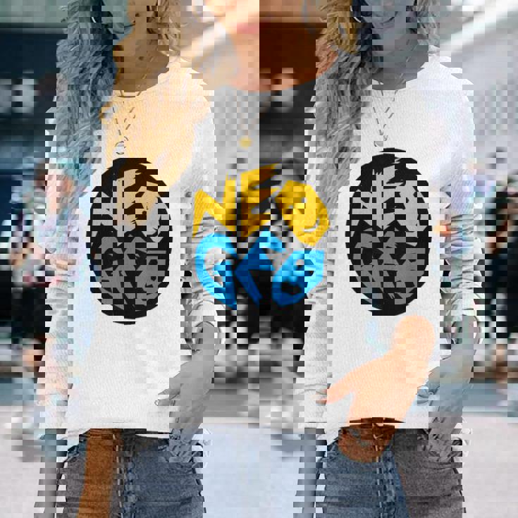 Neo Geo コンソールtシャツ レトロ 長袖Tシャツ 彼女への贈り物