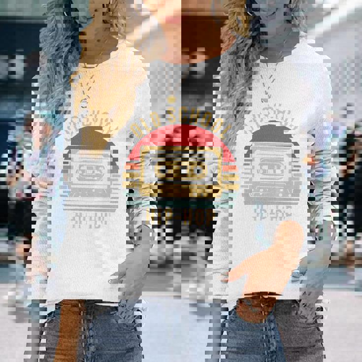 Oldchool ヒップホップ 80年代90年代音楽 長袖tシャツ 長袖Tシャツ 彼女への贈り物