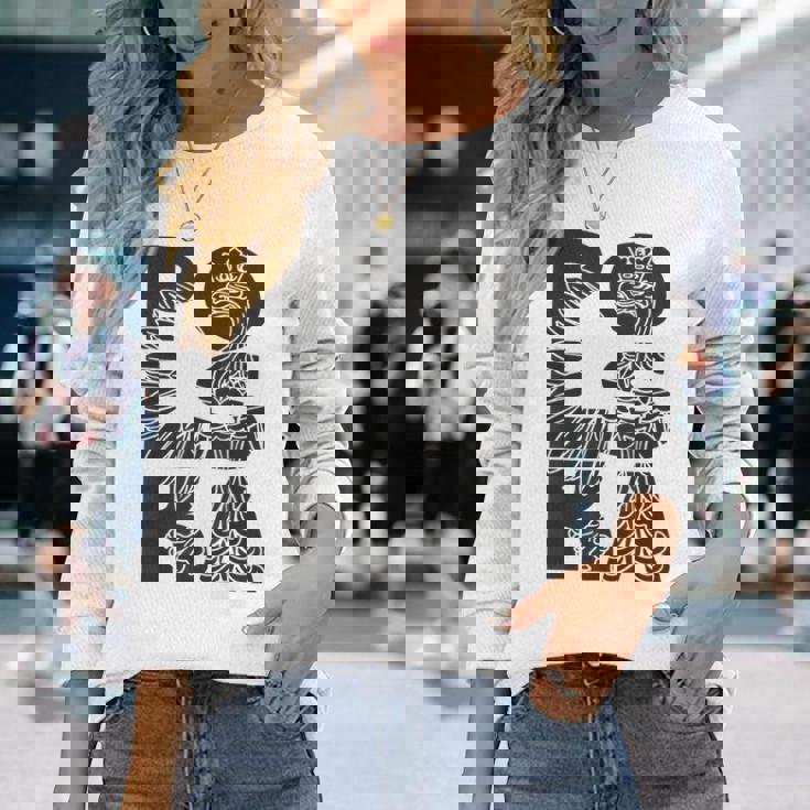 Polska Flag Eagle Polski Pride ポーランドヘリテージデザイン 長袖Tシャツ 彼女への贈り物