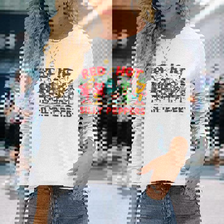 Red Hotilly Peppers 長袖Tシャツ 彼女への贈り物