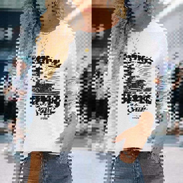 Toonces 自動車教習所 エスト 伝説の運転 猫 面白い 長袖Tシャツ 彼女への贈り物