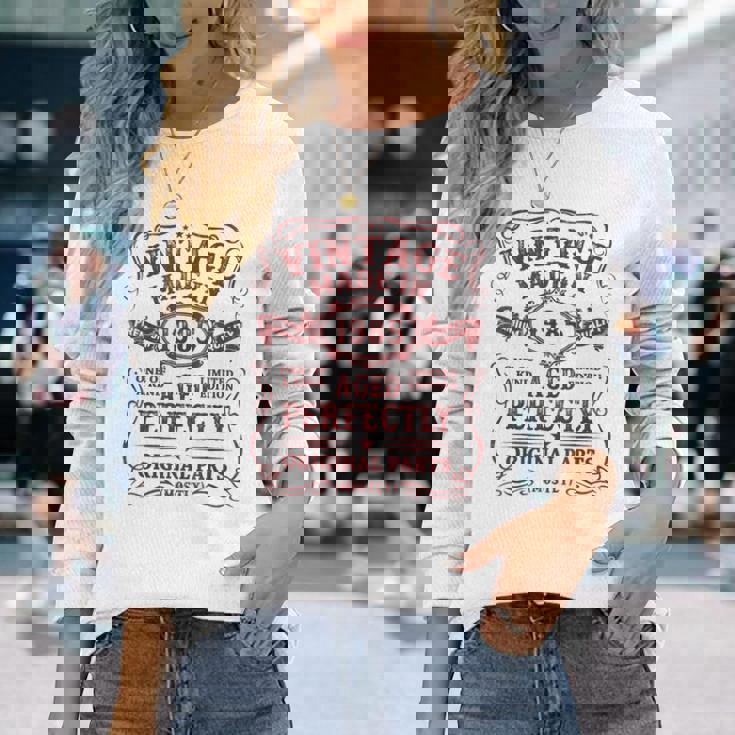 Vintage Made In 1985 The Man Myth Legend 39 Year Old 長袖Tシャツ 彼女への贈り物