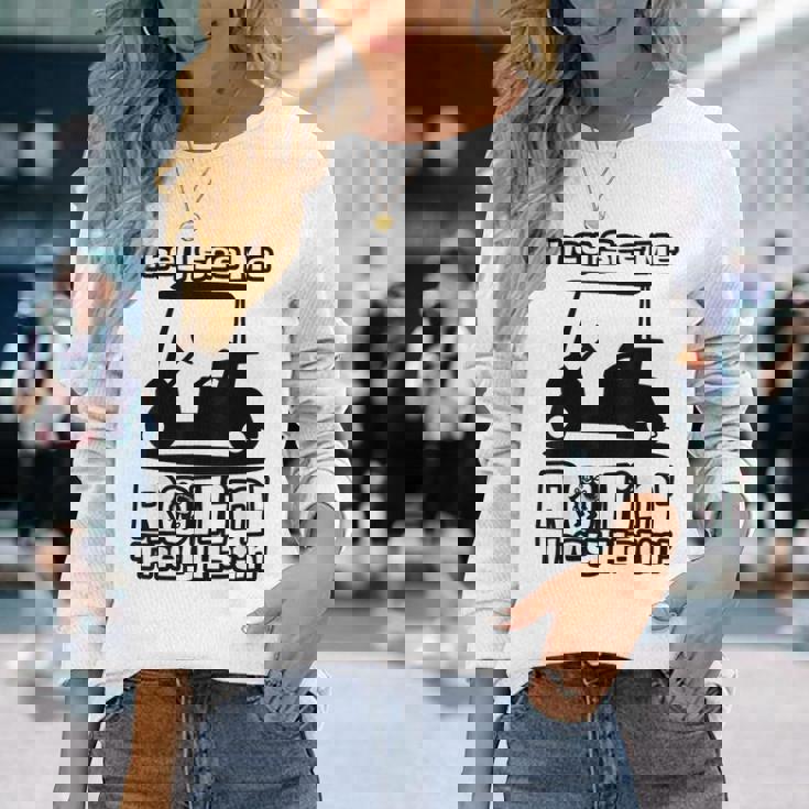 Theyee Me Rollin' They Hatin' & Golf Cart 長袖Tシャツ 彼女への贈り物