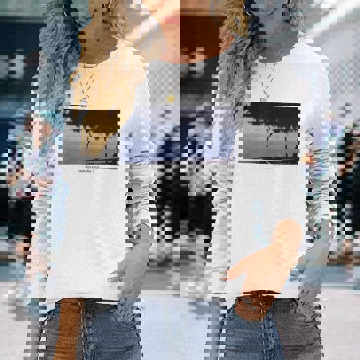 「犬神家の一族」逆さ足ショット 長袖Tシャツ 彼女への贈り物