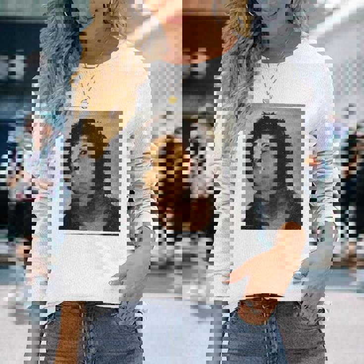 【キリスト画】おばあさんが勝手に修復した教会の壁画が人気爆発 長袖tシャツ 長袖Tシャツ 彼女への贈り物