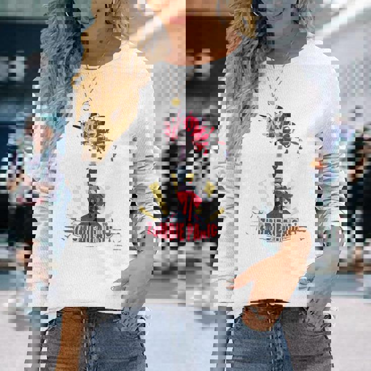 【クレイジー・オリー】ホロぐら名場面 長袖Tシャツ 彼女への贈り物