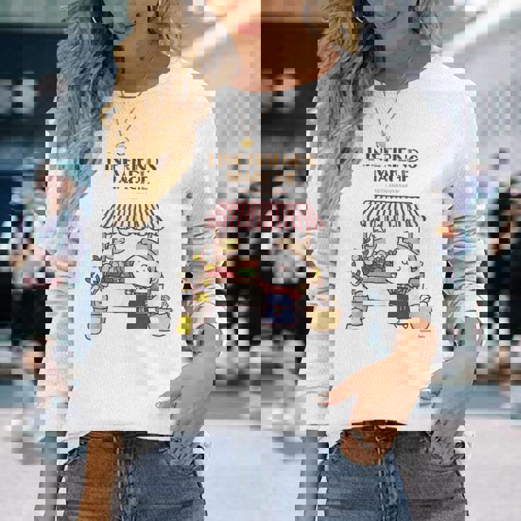 うさまる ベジまるシェ ロゴ付 長袖Tシャツ 彼女への贈り物