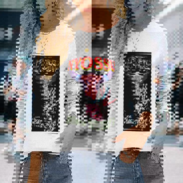 うびびびびはんじょう 長袖tシャツ 長袖Tシャツ 彼女への贈り物