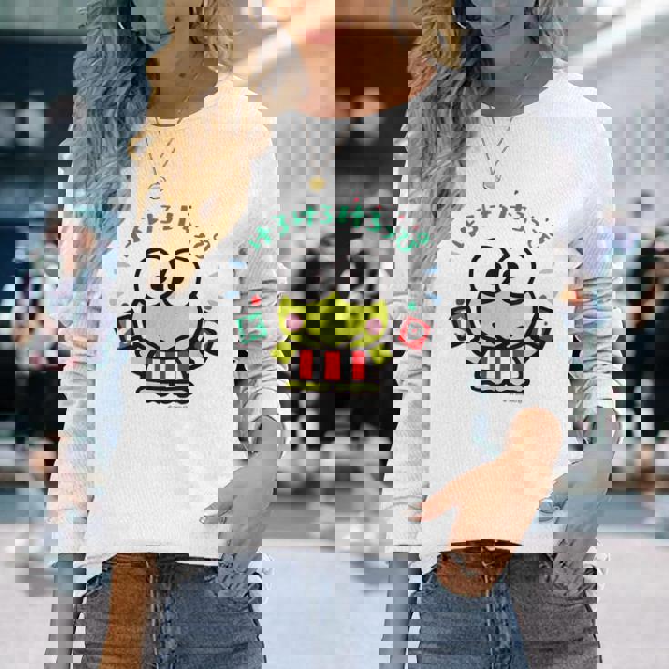 けろけろけろっぴ はたあげ ライトカラー 長袖Tシャツ 彼女への贈り物