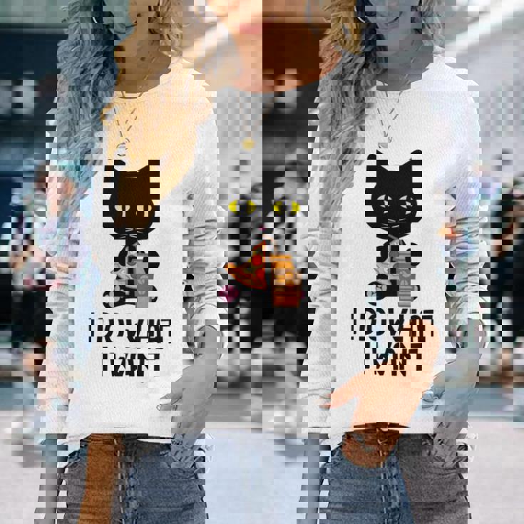 やりたいことをやる 長袖Tシャツ 彼女への贈り物