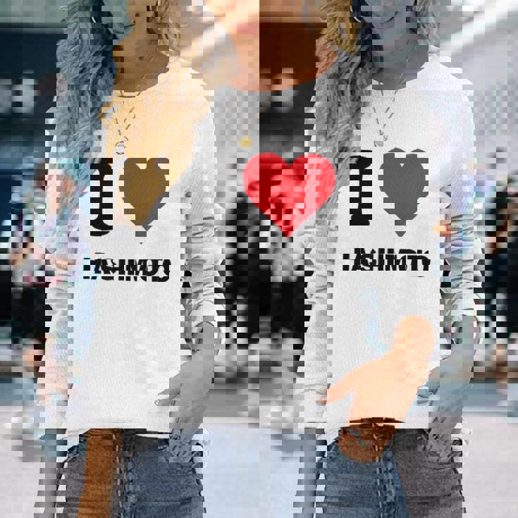 アイハート 橋本ジャパン 愛 日本土産アイテム 長袖Tシャツ 彼女への贈り物