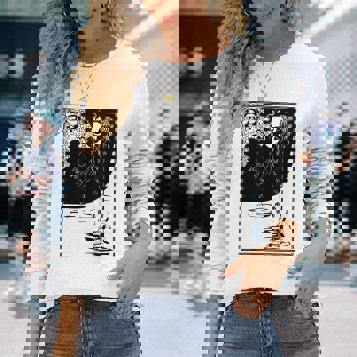 オーブリー・ビアズリーのクライマックス 長袖Tシャツ 彼女への贈り物