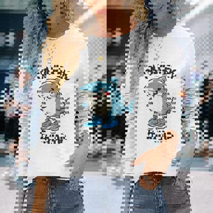 カワイイトラレロトラララ-イタリアブレインロットミーム 長袖Tシャツ 彼女への贈り物