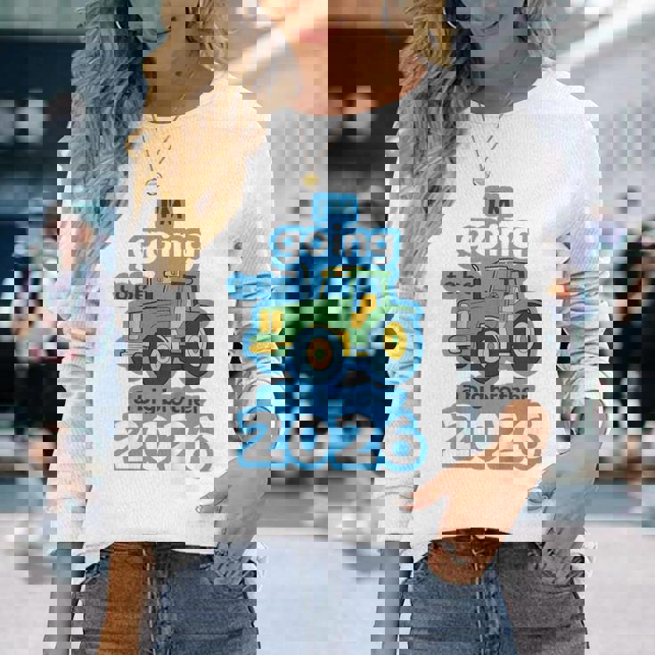 キッズ 2026年にお兄ちゃんになるよ 長袖Tシャツ 彼女への贈り物