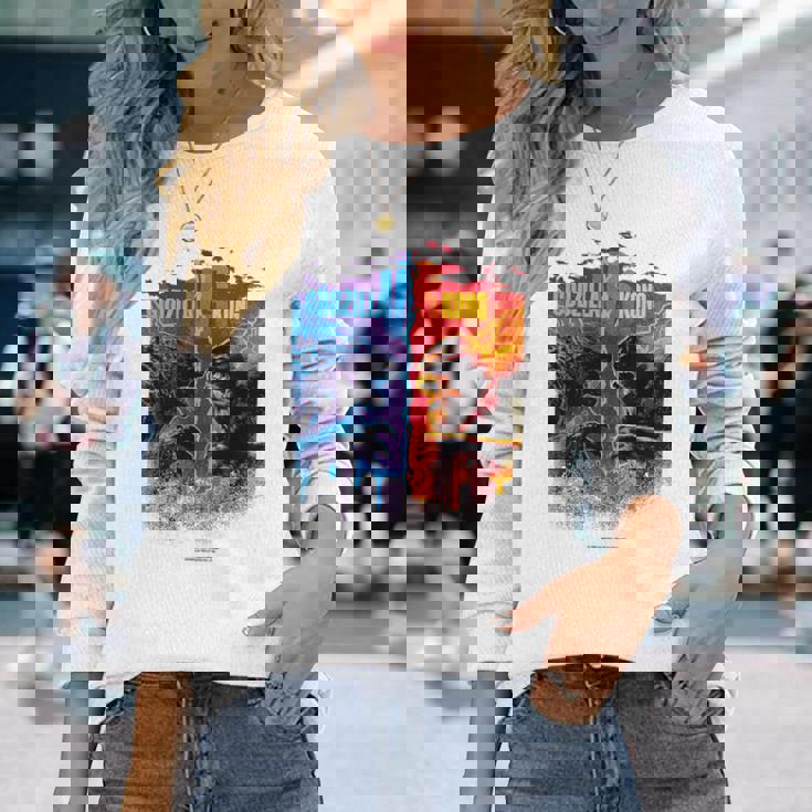 キッズ 『ゴジラvsコング』8 長袖Tシャツ 彼女への贈り物