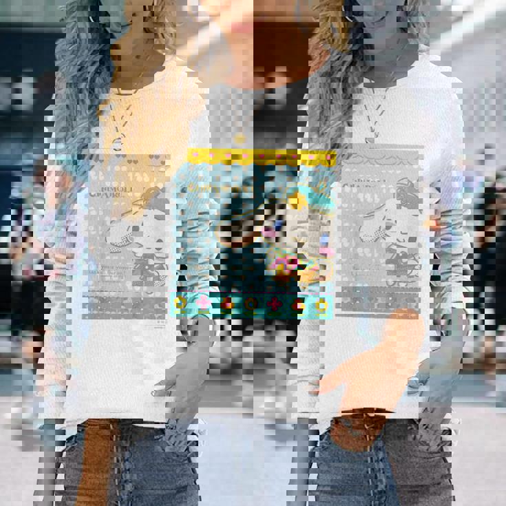 キッズ シナモロール Thank You 長袖Tシャツ 彼女への贈り物