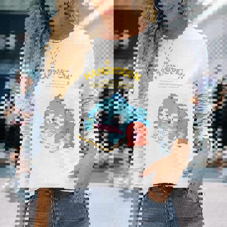 キッズ ハンギョドン ハピネスマイルーム 長袖Tシャツ 彼女への贈り物