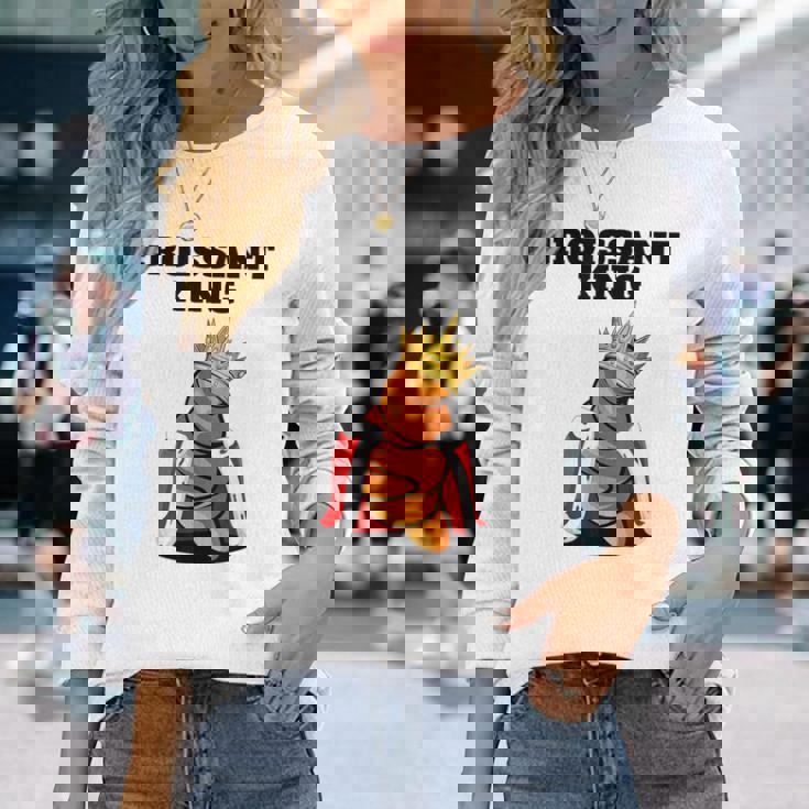 クロワッサンキング 長袖Tシャツ 彼女への贈り物