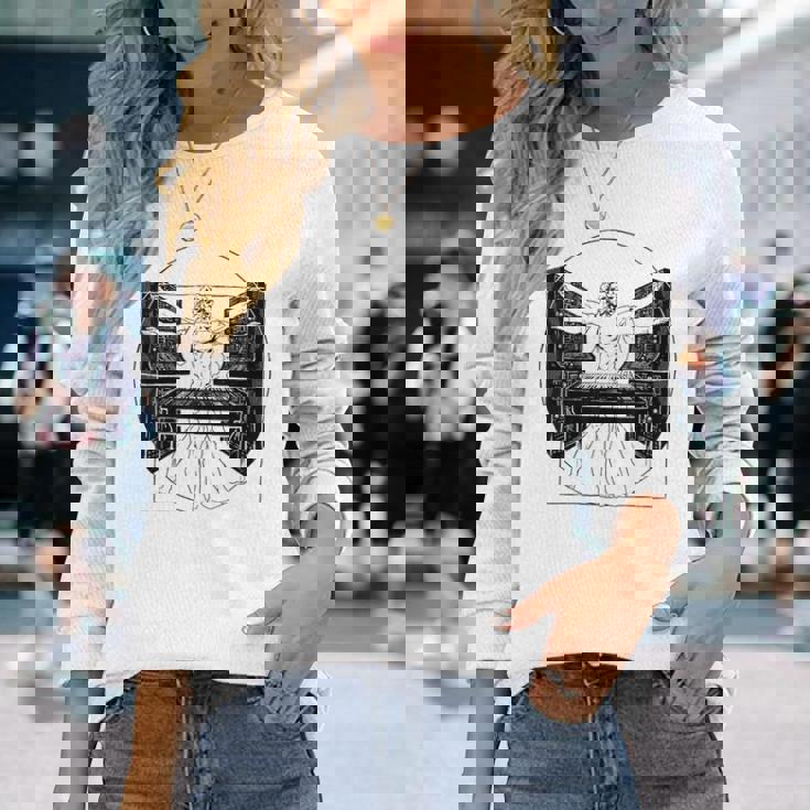 シンセサイザー シンセ テクノ 音楽 クール シンセサイザー 長袖Tシャツ 彼女への贈り物