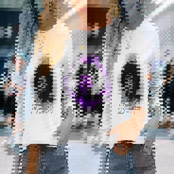 ジミヘンドリックス_001 長袖Tシャツ 彼女への贈り物