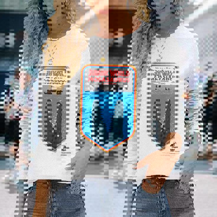 ジュラシック・ワールドサバイバル・キャンプ Mosasaurus 長袖Tシャツ 彼女への贈り物