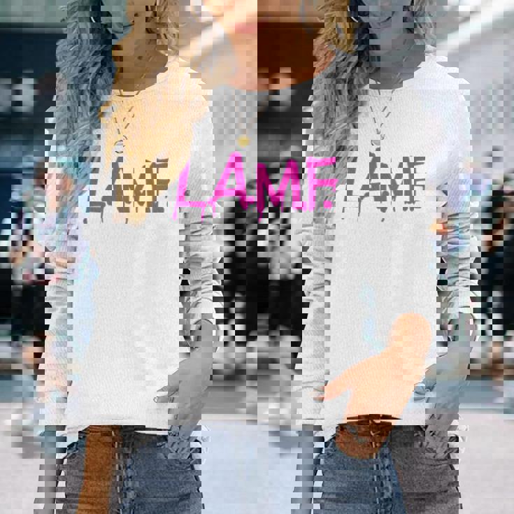 ジョニー・サンダース Lamf 長袖tシャツ 長袖Tシャツ 彼女への贈り物