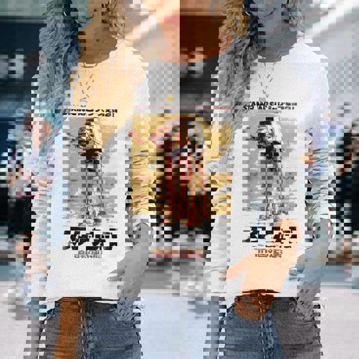 スターウォーズ 和風 帝国の逆襲 長袖Tシャツ 彼女への贈り物