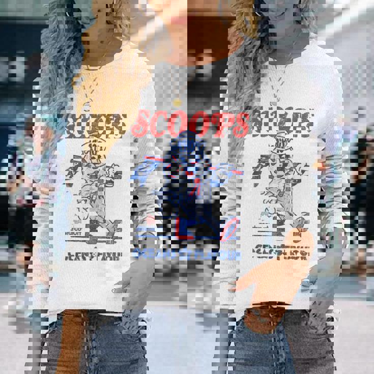 ストレンジャー・シングス スクープ アホイ アイスクリーム マスコット スターコート レトロ 長袖Tシャツ 彼女への贈り物