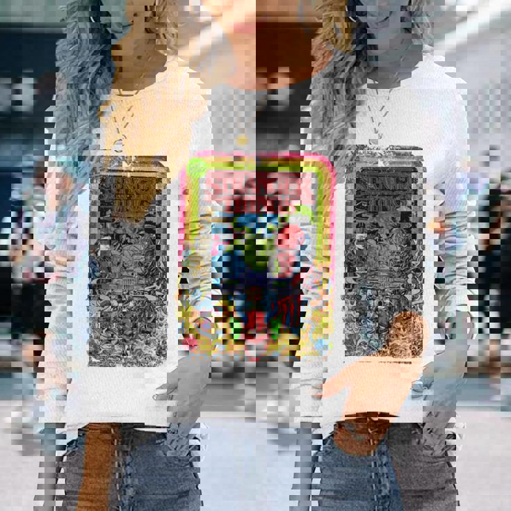 ストレンジャー・シングス プロモコミック ザ・パーティー ベクナ バトル レトロ 80年代 長袖tシャツ 長袖Tシャツ 彼女への贈り物