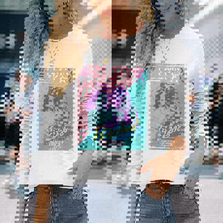 ストレンジャー・シングス ポスター Eleven Max Bitchin Besties 長袖tシャツ 長袖Tシャツ 彼女への贈り物