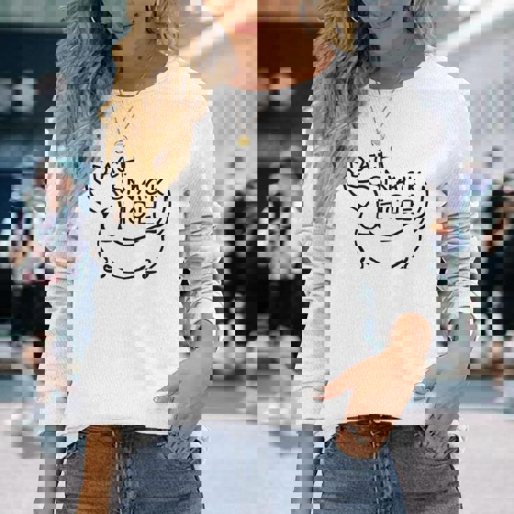 ダックスフンド ダッハ スナックホール 長袖Tシャツ 彼女への贈り物