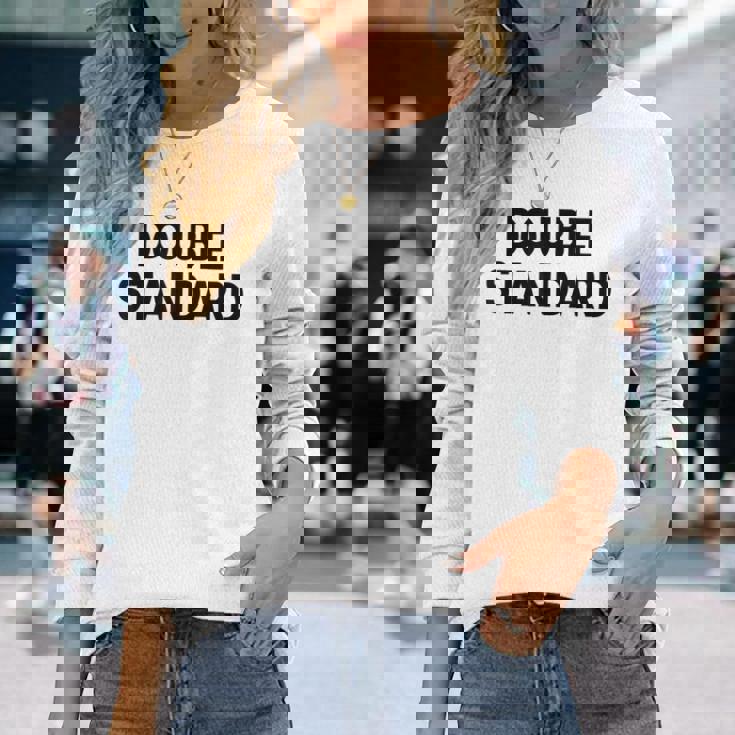 ダブルスタンダード 長袖Tシャツ 彼女への贈り物