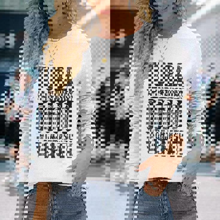 チューバ 振動させる楽器 ミュージシャン チューバ 長袖Tシャツ 彼女への贈り物