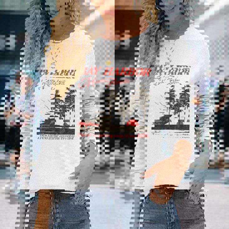 デクスター公式テレビ番組ベイハーバー 長袖Tシャツ 彼女への贈り物