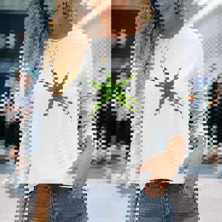 トマトイージー コスチューム トマトに変身 長袖Tシャツ 彼女への贈り物