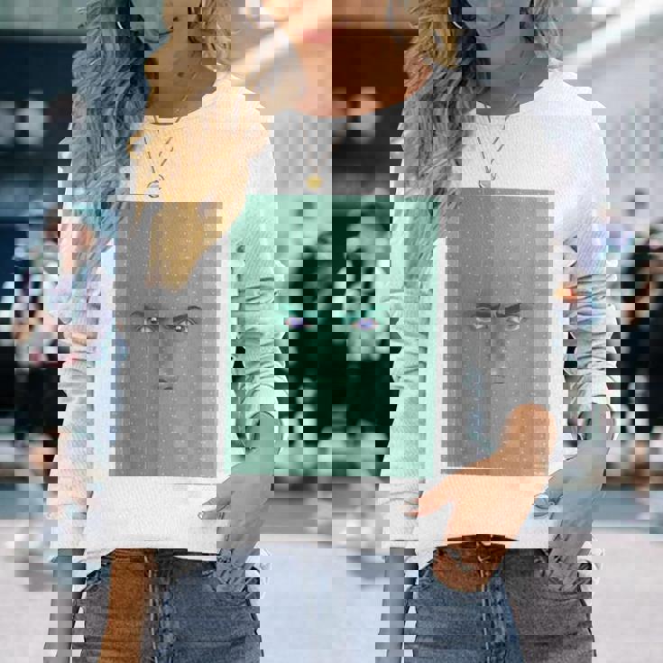 ドリミ4周年記念 壁（志部谷 幽） 長袖Tシャツ 彼女への贈り物