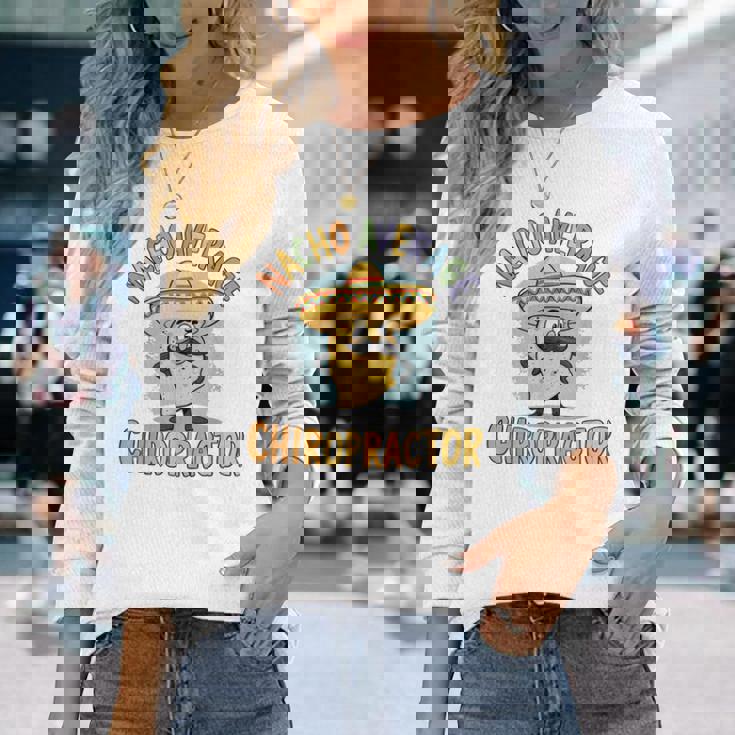 ナチョー 平均 カイロプラクター タコス 整体調整 長袖Tシャツ 彼女への贈り物