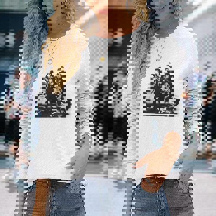 ニューヨークドールズ パンクロックバンド 1973 長袖Tシャツ 彼女への贈り物