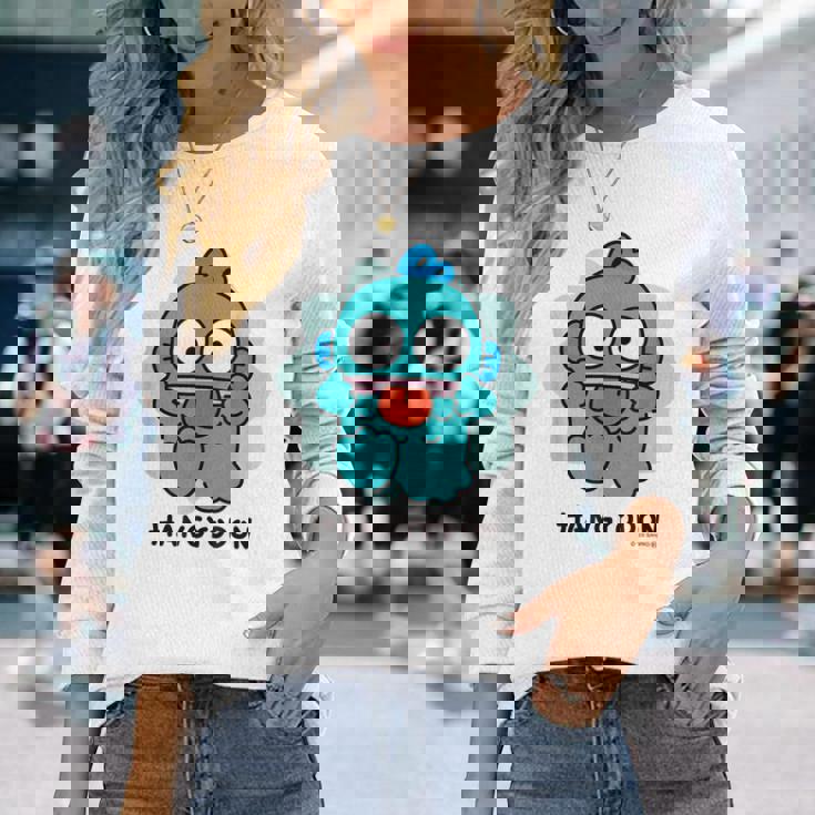 ハンギョドン へんがお ライトカラー 長袖Tシャツ 彼女への贈り物