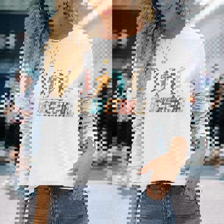 バスケットボール ヴィンテージ バスケットボールギフト ジャージ スラムダンク 長袖Tシャツ 彼女への贈り物